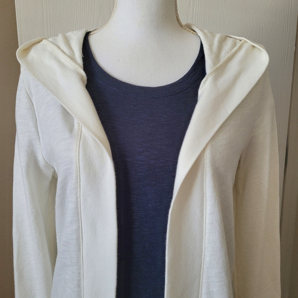 Ralph Lauren Hooded Open Knit Cardigan